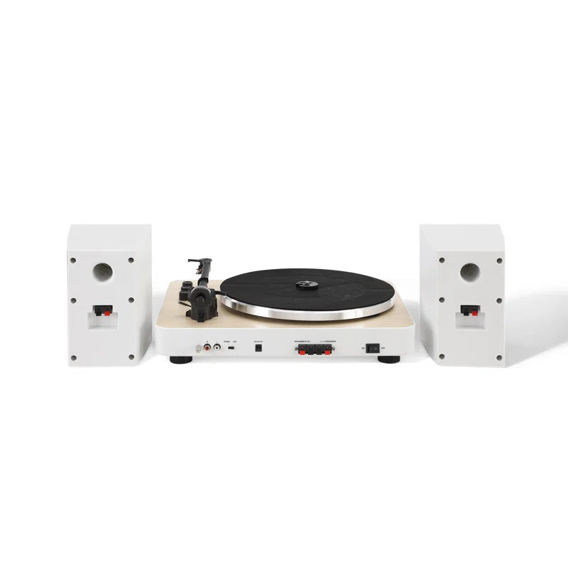 2 - Speed Turntable Decorative Record Player with Bluetooth