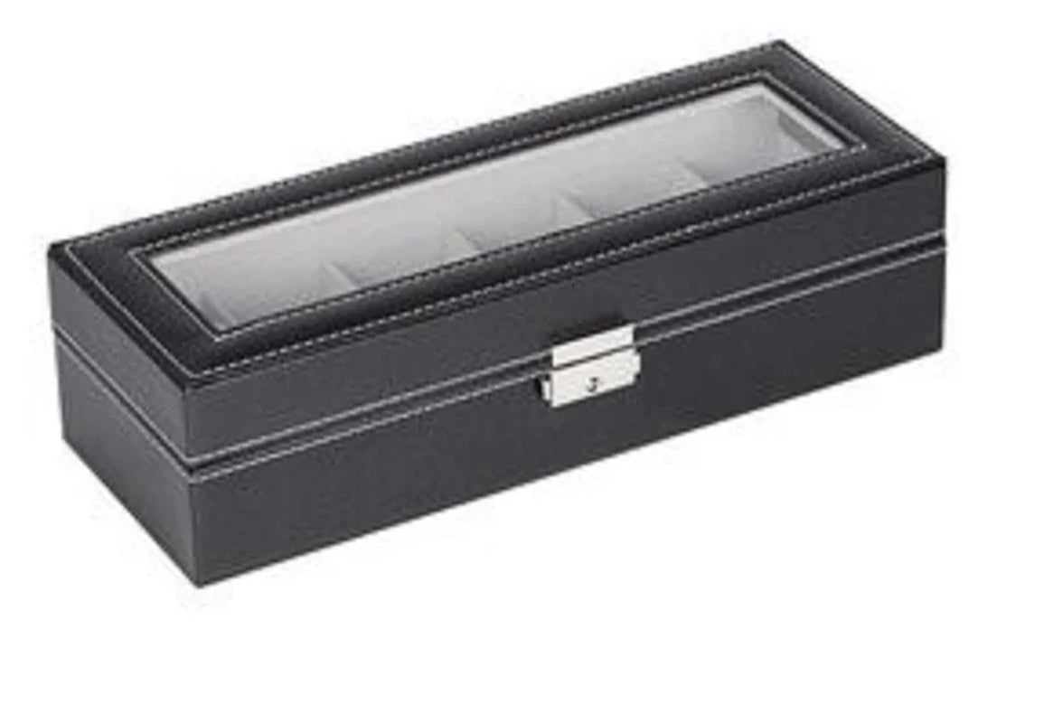 Leather Watch Box + Portable