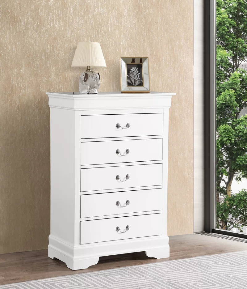 Louis Phillipe 5 - Drawer Dresser