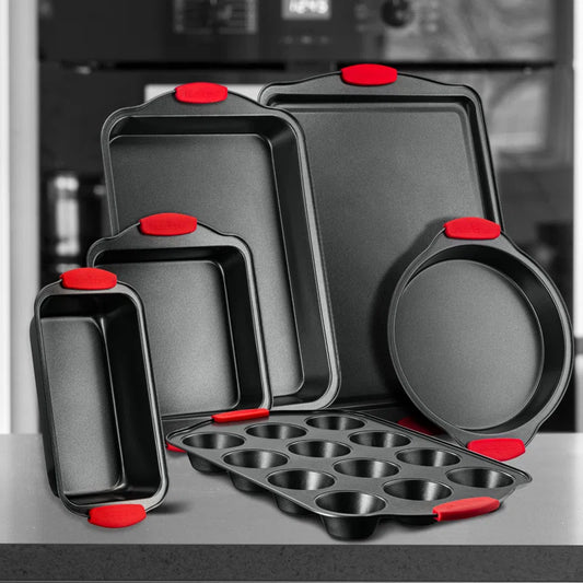 6 Piece Non-Stick Steel Bakeware Set