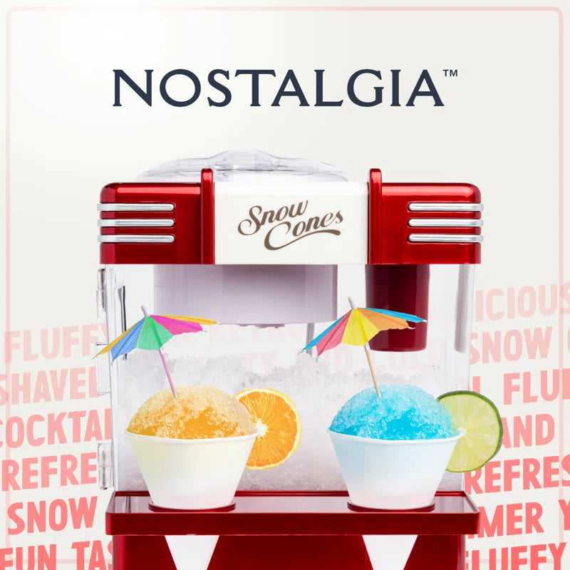 Retro Single Countertop Snow Cone Maker