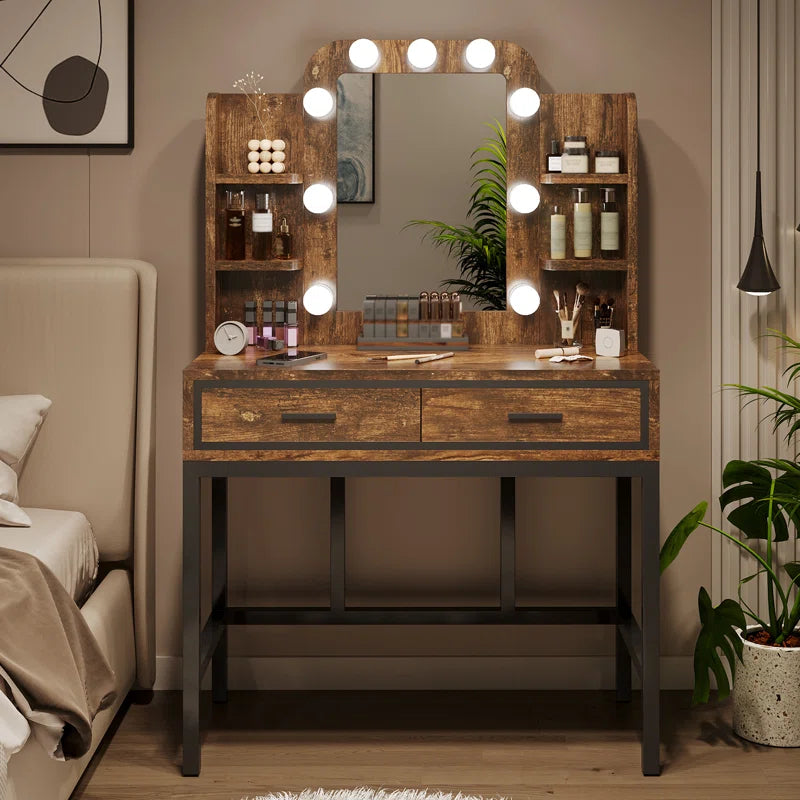 Thriston Vanity with Lighted Mirror