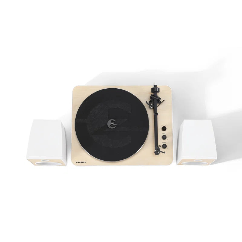 2 - Speed Turntable Decorative Record Player with Bluetooth