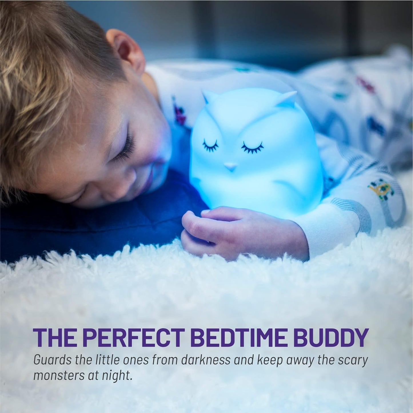 , Night Light Kids, Kids Lamp, Kids Night Light, Baby Night Light, Toddler Night Light, Cute Night Light, Owl Night Light for Girls, Nightlight for Kids Room, Rechargeable Battery