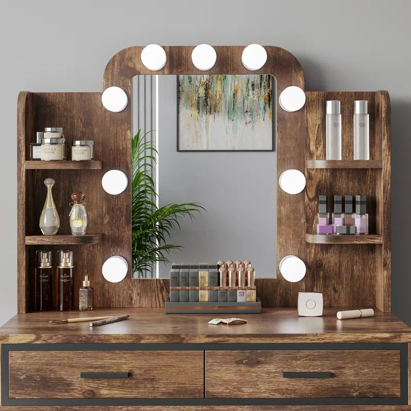 Thriston Vanity with Lighted Mirror