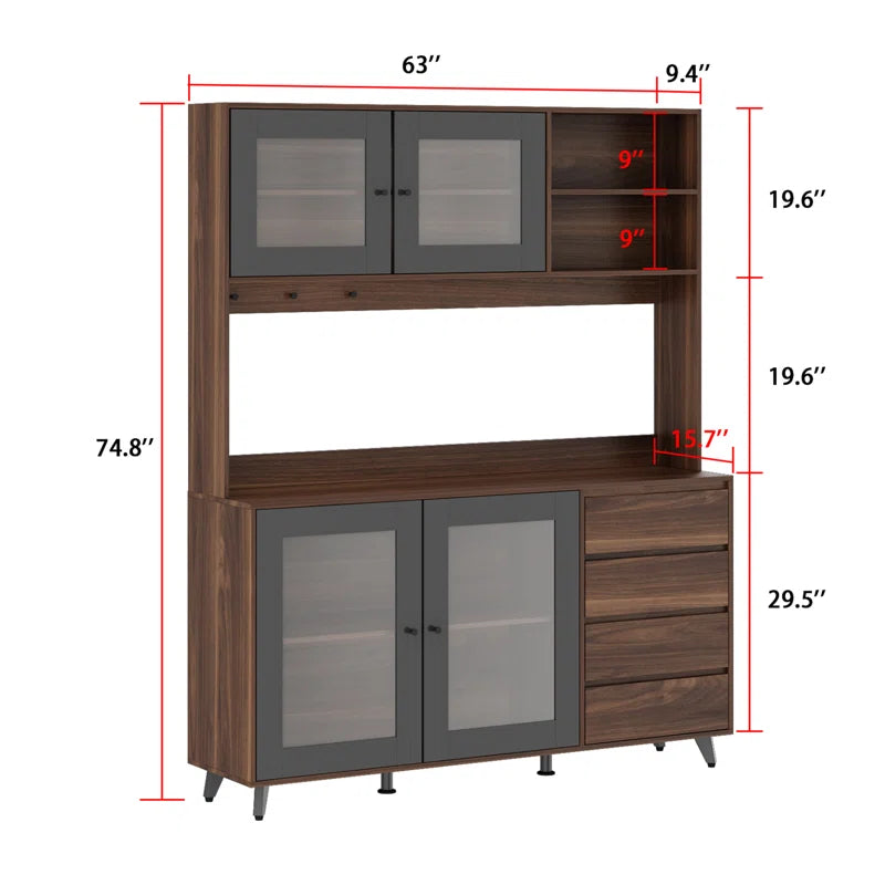 Garyson 77" Kitchen Pantry